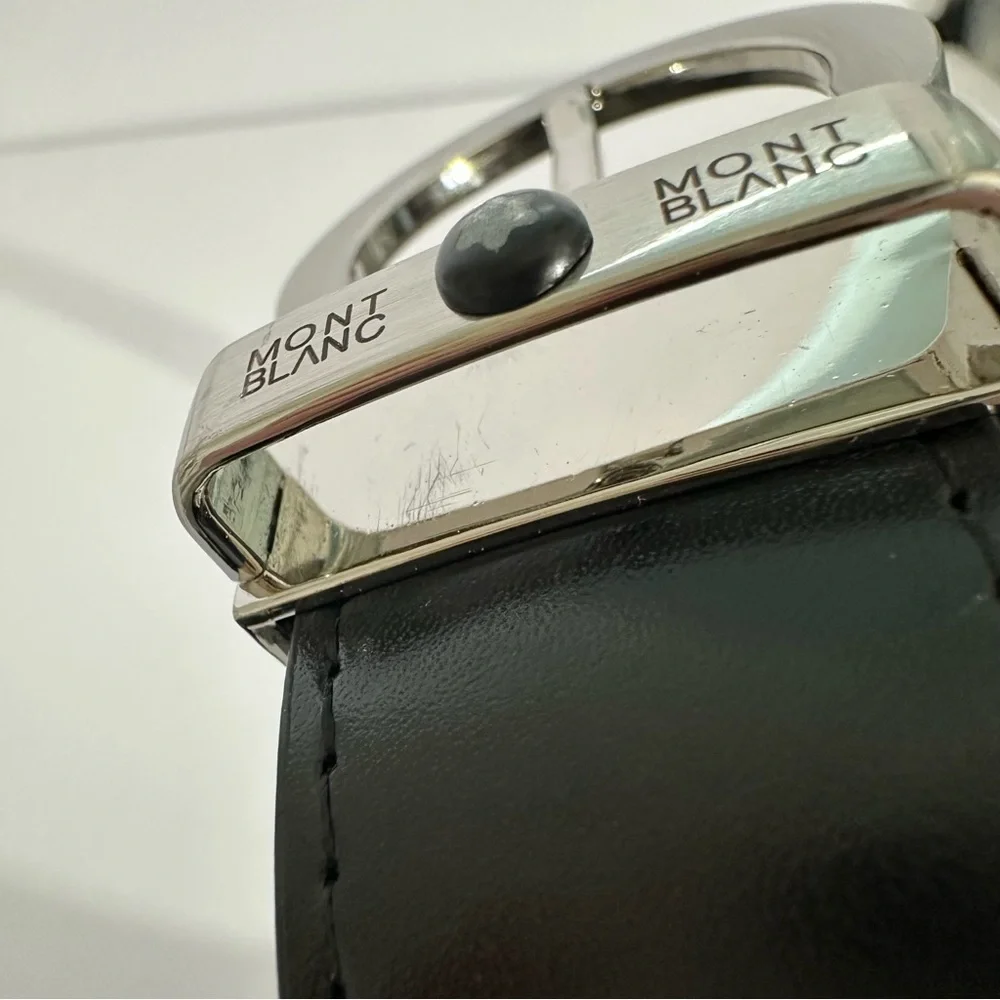 Mont Blanc two tone men’s belt - Picture 7 of 15